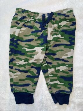 Baby Camo Jogger Pants - Green Camo